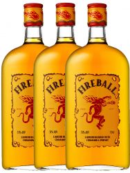 Fireball Whisky Zimt Likr Kanada 3 x 0,7 Liter