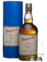 Glenfarclas 12 Jahre Single Malt Whisky 1,0 Liter + 2 Glencairn Glser