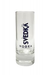 Svedka Vodka Shotglas mit Eichstrich 1 Stck