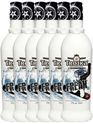 Trojka Freak Erdbeerlikr mit Wodka White 6 x 0,7 Liter