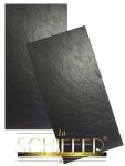 2er Set Schiefer Servierplatte/Buffetplatte/Kseplatte 30 x 20 x 0,7 cm Natur