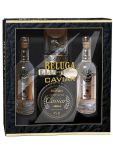 Beluga Set Vodka  2x50ml & Str-Caviar 25g plus 1 Glas