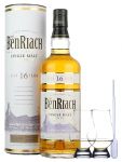 BenRiach 16 Jahre Single Malt Whisky 0,7 Liter + 2 Glencairn Glser und Einwegpipette