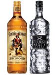 Captain Morgan Spiced Gold Jamaika 3,0 Liter + Three Sixty Vodka 3,0 Liter