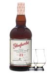 Glenfarclas 21 Jahre Single Malt Whisky 0,7 Liter + 2 Glencairn Glser