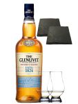 Glenlivet Founders Reserve Single Malt Whisky 0,7 Liter + 2 Glencairn Glser + 2 Schieferuntersetzer 9,5 cm