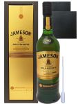 Jameson Gold Reserve 0,7 Liter + 2 Schieferuntersetzer 9,5 cm + Einwegpipette 1 Stck