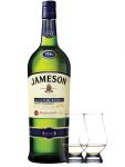 Jameson Signature Reserve Irish Whiskey 1,0 Liter + 2 Glencairn Glser