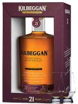 Kilbeggan 21 Jahre Irish Whiskey 0,7 Liter + 2 Glencairn Glser + Einwegpipette 1 Stck