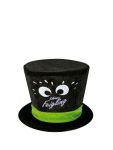 Kleiner Feigling Partyhut Zylinder mit blinkenden Augen Party Hut 1 Stck