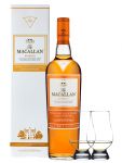 Macallan Amber 1824 Edition Single Malt Whisky 0,7 Liter + 2 Glencairn Glser