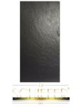 Schiefer Servierplatte/Buffetplatte/Kseplatte 30 x 20 x 0,7 cm Kesper  Natur