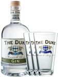 The Duke Mnchen Dry BIO Gin 0,7 Liter + 3 x The Duke Long Drink Glas 0,3 Liter