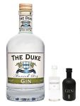 The Duke Mnchen Dry Gin 0,7 Liter + 1 x Botanist 5 cl Miniatur + 1 x Black Gin 5cl Miniatur