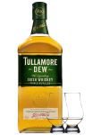 Tullamore Dew Blended Irish Whiskey 1,0 Liter + 2 Glencairn Glser