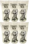 Wild Turkey LONGDRINK Glas 6 Stck mit Eichstrich 2 und 4 cl