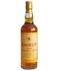 Amrut Cask Strength Peated Malt Whisky Indian Whisky 0,7 Liter