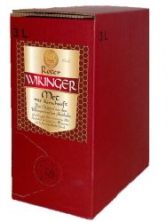 Behn - roter - Wikinger Met Bag (lange Haltbarkeit) 3,0 Liter