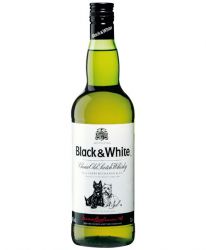 Black & White Blended Scotch Whisky 0,7 Liter