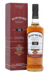 Bowmore 18 Jahre (Manzanilla Cask 52,5 %) Islay Single Malt Whisky 0,7 Liter