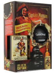 Captain Morgan Spiced Gold mit Cannonball Jamaika 0,7 Liter