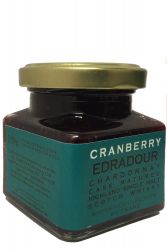 Cranberry Edradour Chardonnay Marmelade 150 Gramm Glas