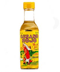 Gusano Rojo Mezcal mit Wurm in der Flasche 5 cl