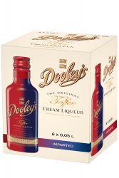 Dooleys Toffee Likör Six Appeal mit Wodka 6 x 5 cl