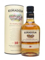 Edradour 10 Jahre Single Malt Whisky ohne Tube 0,7 Liter