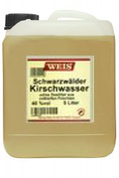 Elztalbrennerei Georg Weis Kirschwasser 45%  5,0 Liter Kanister