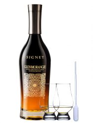 Glenmorangie Signet Single Malt Whisky 0,7 Liter + 2 Glencairn Glser + Einwegpipette 1 Stck