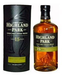 Highland Park 15 Jahre Single Malt Whisky 0,7 Liter
