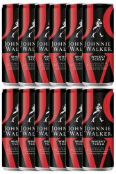 Johnnie Walker & Cola 12 x 0,25 Liter in Dosen