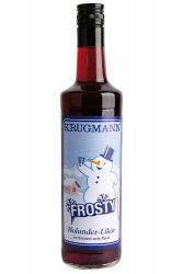 Krugmann Frosty Holunderlikr mit Rum 0,7 Liter