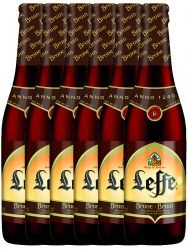 Leffe Braun Belgian Bier 6 x 0,33 Liter