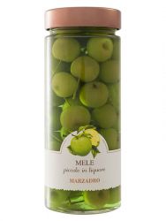 Marzadro Vaso Frutta Meli verde - Apfel Likr 0,35 Liter mit Frchten