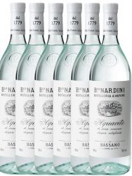 Nardini Aquavite di Pura (weiß) 50 % Bianca Italien 6 x 1,0 Liter