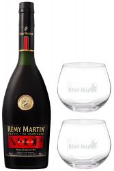 Remy Martin VSOP + 2 Gläser Cognac Frankreich 0,7 Liter