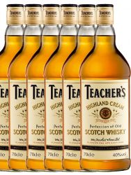 Teachers Highland Cream Whisky 6 x 0,7 Liter