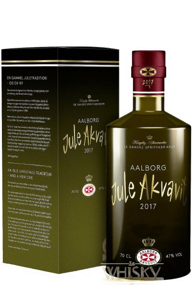 Aalborg Jule Akvavit 2017 0,7 Liter - 1aWhisky - Ihr Whisky, Rum, Vodka