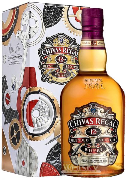 Chivas Regal 12 Jahre mit luxuriöser Tin Box 0,7 Liter