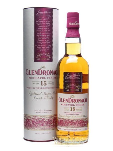 Glendronach 15 Jahre Moscatel Finish Single Malt Whisky aus Speyside in