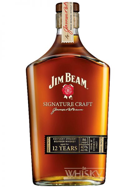Jim Beam Signature 12 Jahre Bourbon Whiskey aus Kentucky /