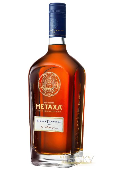 Metaxa 12* Sterne 12 Jahre alt 0,7 Liter - 1aWhisky - Ihr Whisky, Rum,  Vodka Online Shop rund um die