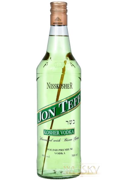 Nisskosher Vodka Jon Teff Bisongras Vodka 40 % 0,7 Liter - 1aWhisky - Ihr  Whisky, Rum, Vodka Online Shop rund um die