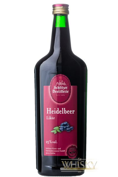 Schlitzer Heidelbeer Likör 0,7 Liter - 1aWhisky - Ihr Whisky, Rum ...
