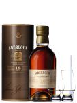 Aberlour 18 Jahre Single Malt Whisky 0,7 Liter + 2 Glencairn Gläser + Einwegpipette