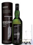 AnCnoc Cutter Limited Edition Single Malt Whisky 0,7 Liter + 2 Glencairn Gläser + Einwegpipette