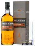 Auchentoshan American Oak Single Malt Whisky 0,7 Liter + 2 Glencairn Gläser + Einwegpipette