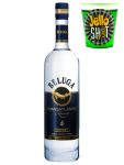 Beluga Transatlantic Vodka 0,7 Liter + Jello Shot Waldmeister Wackelpudding mit Wodka 42 Gramm Becher
